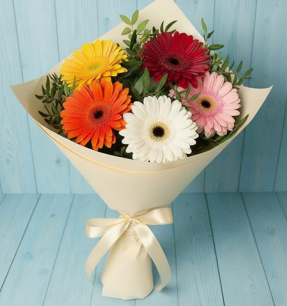 Букет цветов из: Герберы в Симферополе