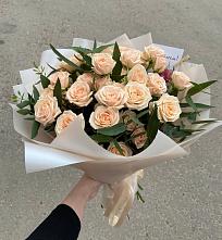 Букет Кремовые розы Латте в Симферополе