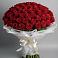 Букет 101 Красная роза Блэк Мэджик в Симферополе