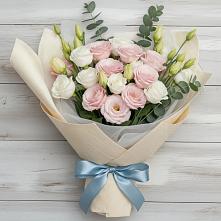 Букет цветов из:  Лизиантусы #REPLACE_PRED# Симферополе