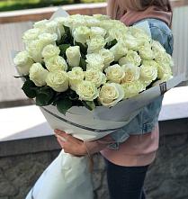 Букет 35 Белых роз #REPLACE_PRED# Симферополе