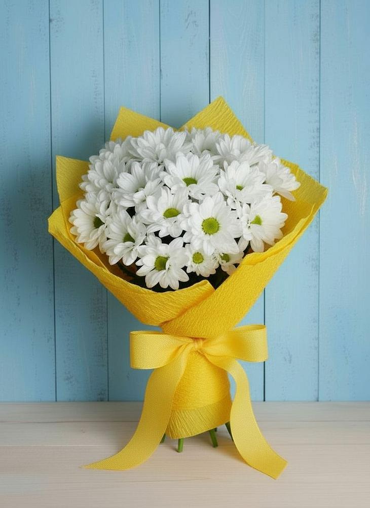 Букет цветов из: Хризантемы в Симферополе