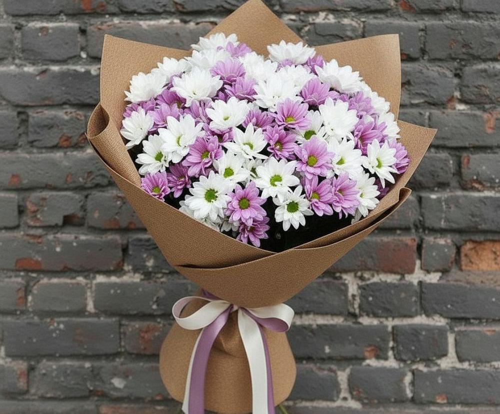 Букет цветов из: Хризантемы в Симферополе