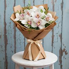 Букет цветов из:  Орхидеи и Розы #REPLACE_PRED# Симферополе